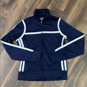 Splits 59 track jacket navy with white trim